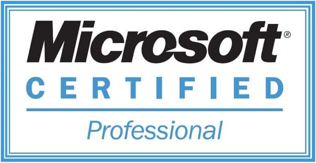 Microsoft certified professional logo