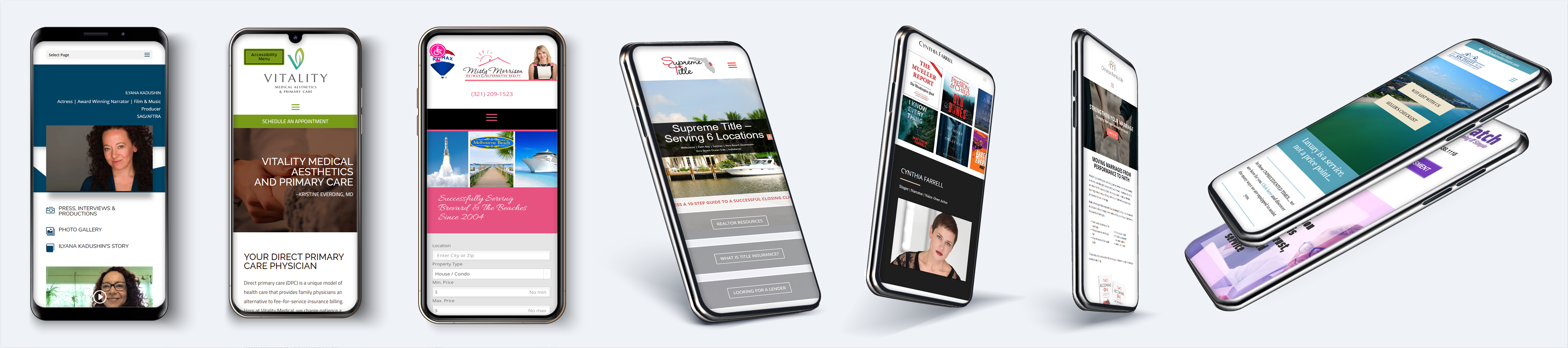 iphones with websites